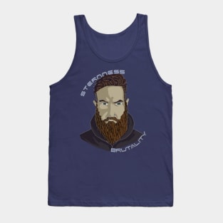 A man with a beard Tank Top